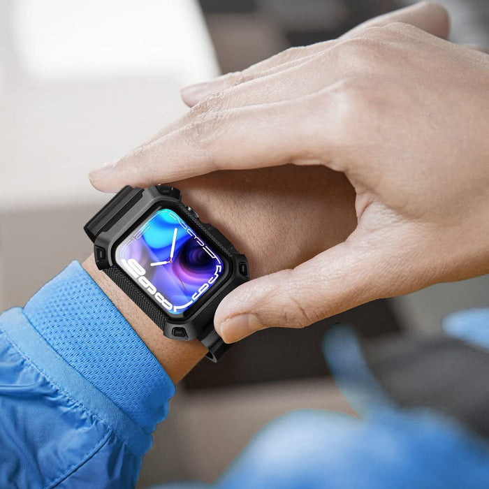 Apple Watch Unicorn Beetle PRO Rugged Wristband Case 44mm(open box)-Black