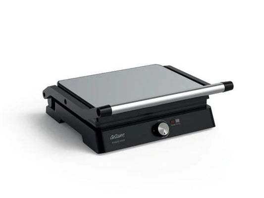 Arzum Panini Maxi Grill & Toaster, 2000Watts, Black / Silver