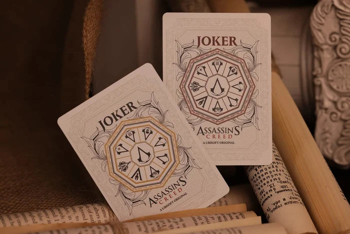 Assassins Creed Playing Cards - 3D White