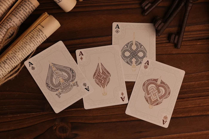 Assassins Creed Playing Cards - 3D White