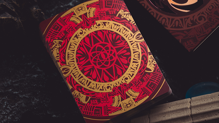 Atlantis Fire Playing Cards Playing Cards by Bacon Playing Card Company