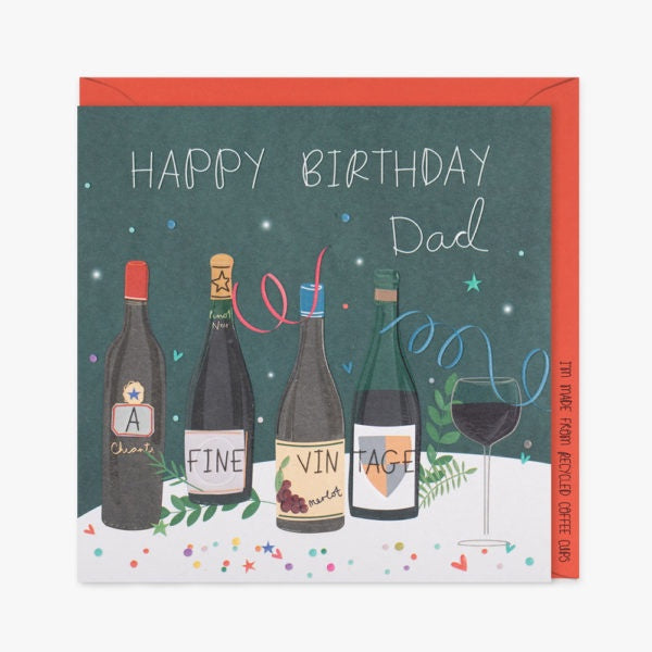 Belly Button Dad Birthday Greetings Card