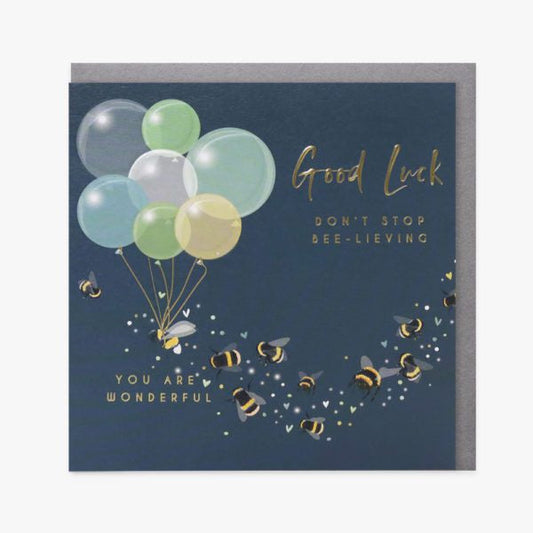 Belly Button Good Luck Greetings Card