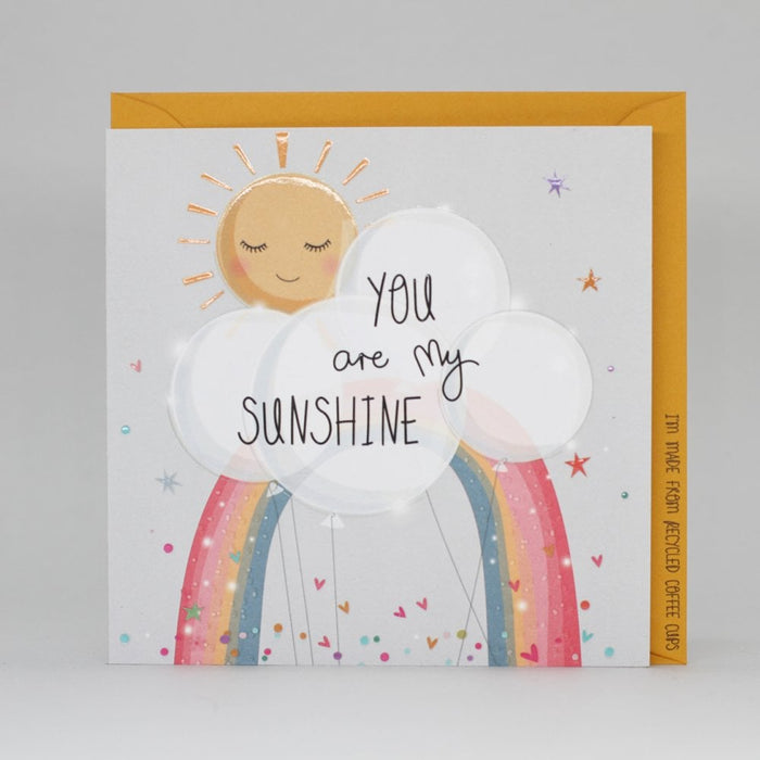 Belly Button You Are My Sunshine Greetings Card