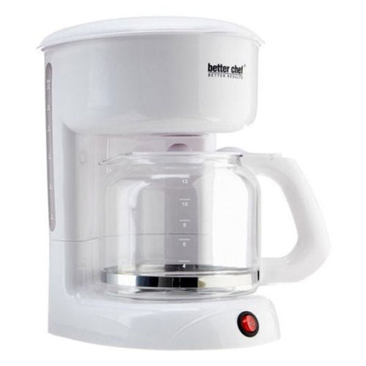 Better Chef Cafetera Electrica Blanca De 12 Tazas