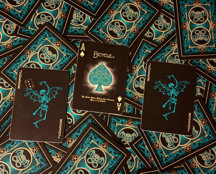 Bicycle Brimstone Playing Cards - Aqua