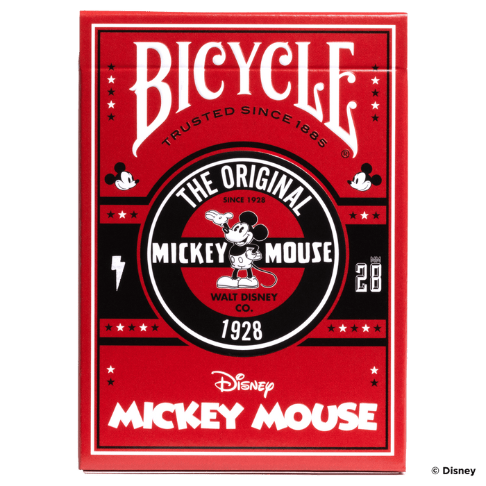 Bicycle Mickey Mouse Playing Cards Classic Edition Playing Cards by Bicycle Playing Cards