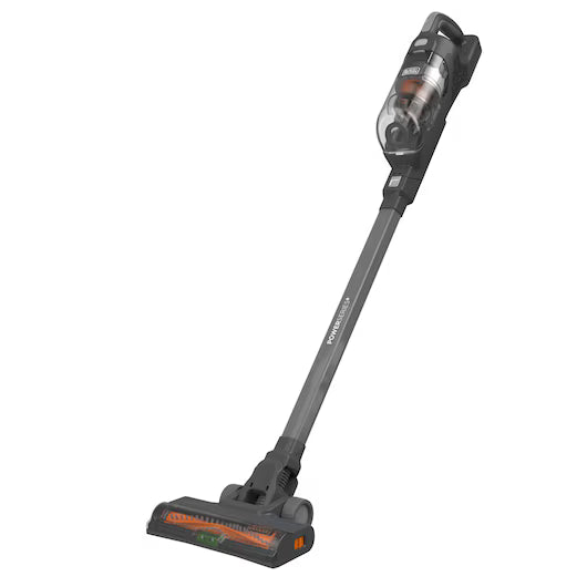 Black & Decker 2 in 1 Upright Vacuum, 18V Integral 2Mah Battery, Grey