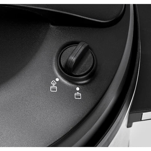 Black & Decker Pressure Cooker 9 In 1, 6Lit, 1350Watts, Black / Silver