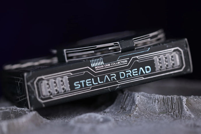 Black Stellar Dread Playing Cards - AI Special Edition