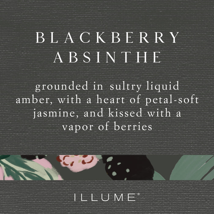 Blackberry Absinthe Demi Vanity Tin Candle