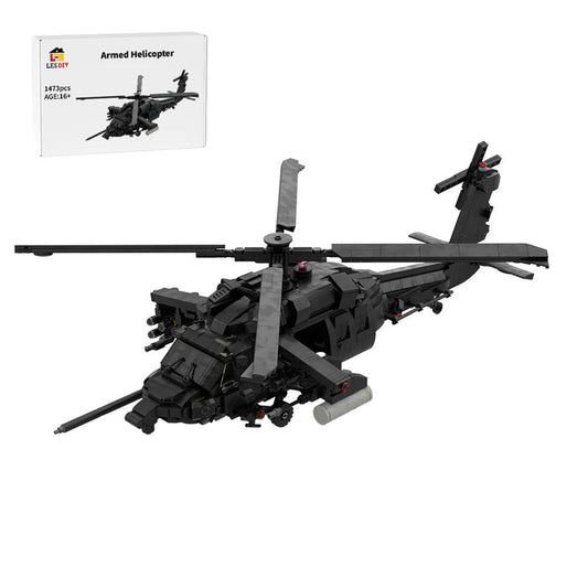 Blackhawk Helicopter Klemmbausteine - LesDiy - Klemmbausteine