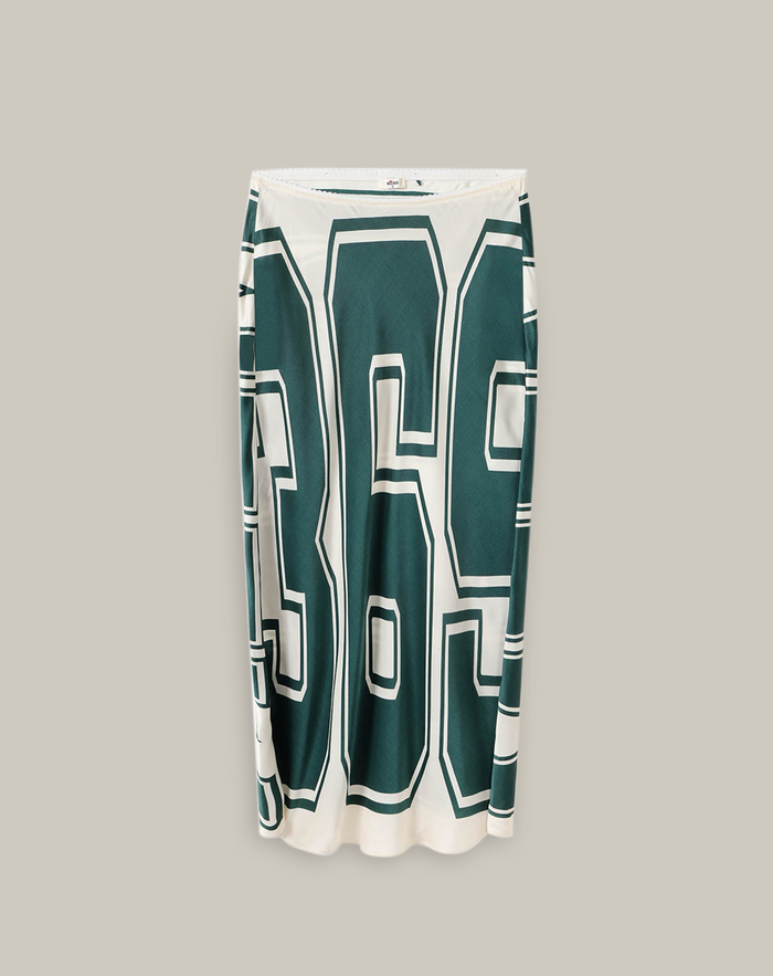 Blakely Sporty Jade Slip Skirt