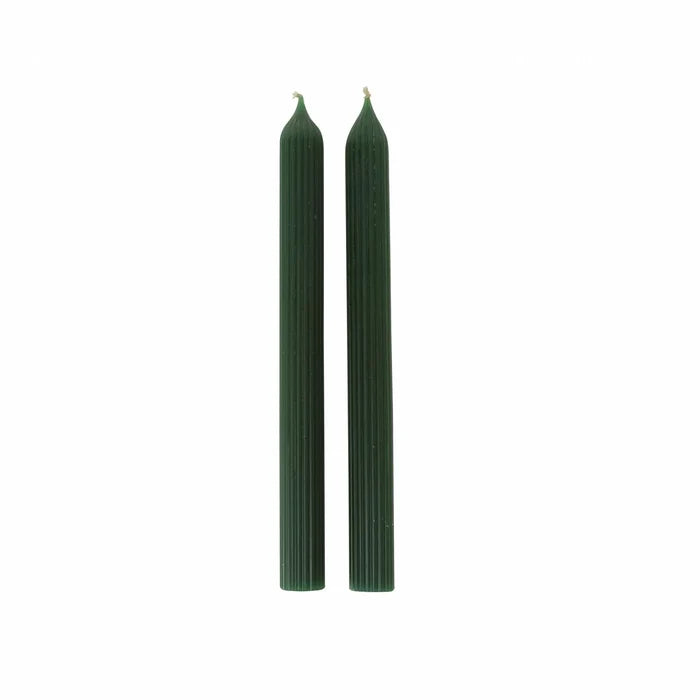 Bougie pour bougeoir Karaca Home Wave 2 pièces, vert