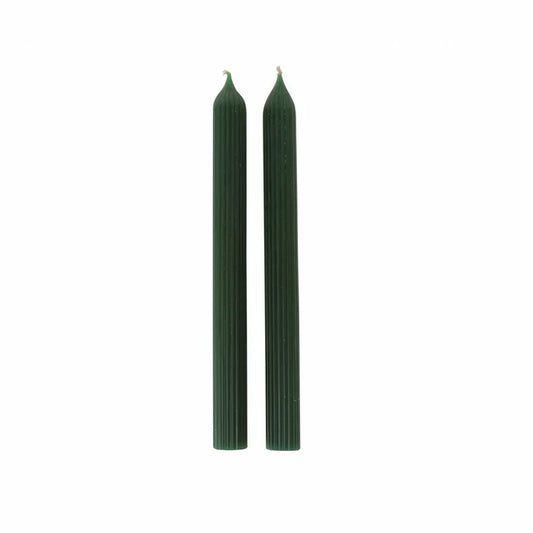 Bougie pour bougeoir Karaca Home Wave 2 pièces, vert