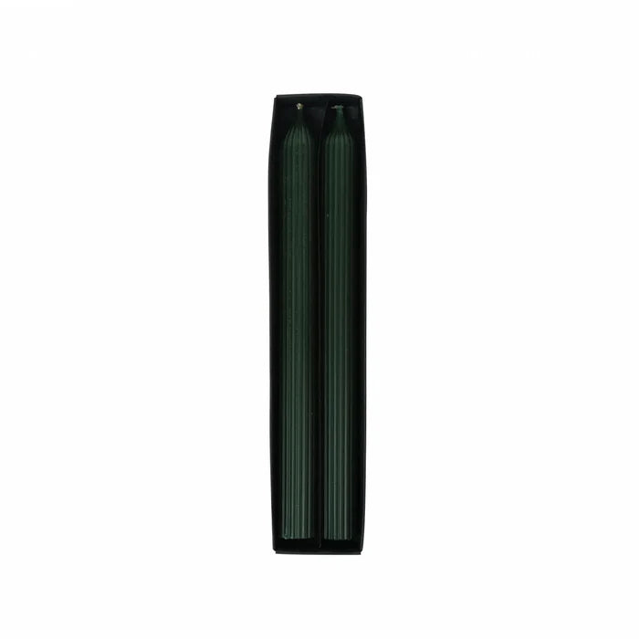 Bougie pour bougeoir Karaca Home Wave 2 pièces, vert