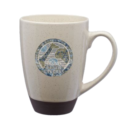 Busch Gardens Tampa Conservation Cream Mug 16 Oz