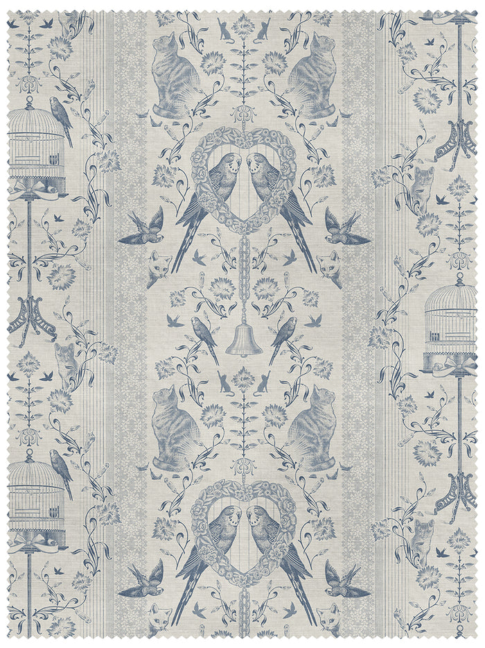 Bye Bye Birdie! 'Delft' Linen