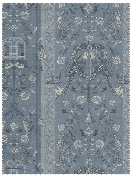 Bye Bye Birdie! 'French Blue' Linen