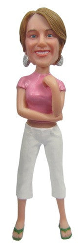 Casual Female Bobblehead #32 - National Bobblehead HOF Store