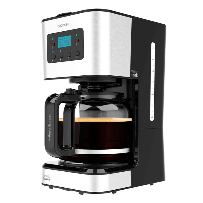 Cecotec Digital Drip American Coffee Machine, Smart Programmable, 1.5Lit, 980Watts, Stainless Steel