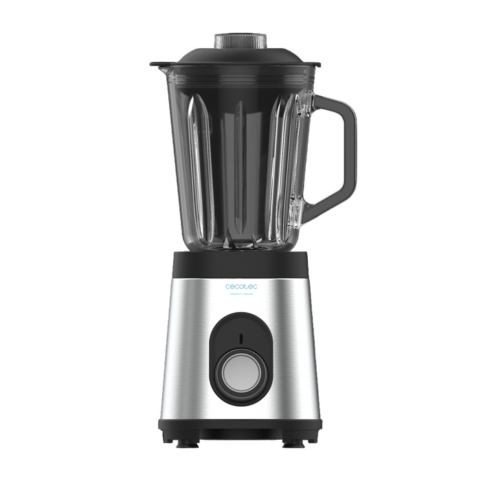 Cecotec Inox Blender, 2Lit, 1800Watts, Black Titanium
