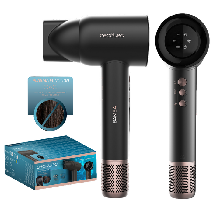 Cecotec Ioni Care Rockstar Nano Ion Tech, Hair Dryer with Nano Ions, 1600Watts, Grey