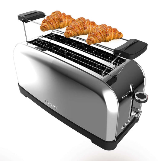 Cecotec Toaster, 7 Browning Levels, 2Slices, 1500Watts, Silver