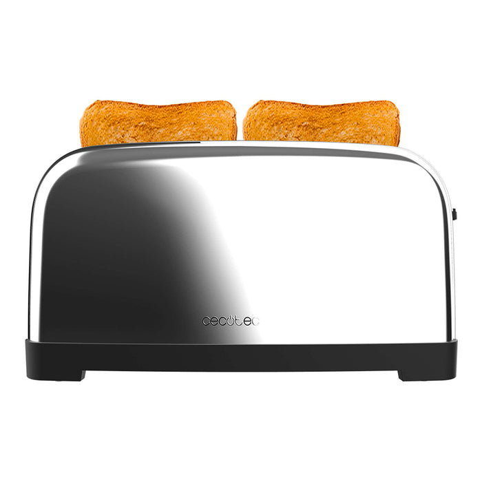 Cecotec Toaster, 7 Browning Levels, 2Slices, 1500Watts, Silver