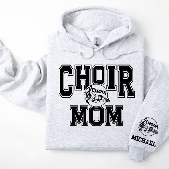 Choir Personalized Hoodie Sweatshirt for Mom, Dad or Family Supporters