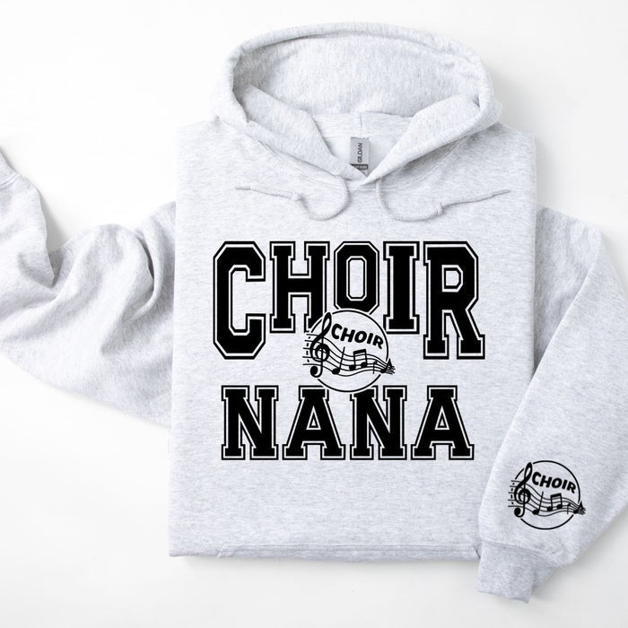 Choir Personalized Hoodie Sweatshirt for Mom, Dad or Family Supporters