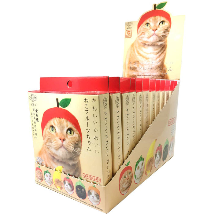 Clever Idiots Inc. Kitan Club: Fruit Cat Cap Blind Box