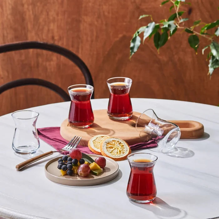Coffret de verres à thé Karaca İrem, 6 pièces