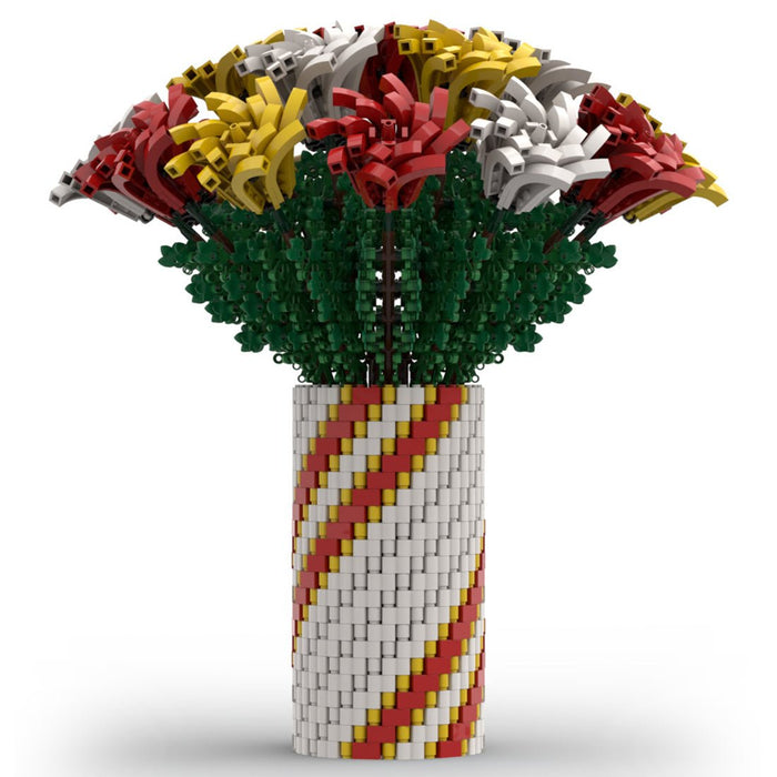 Colorful Roses Klemmbausteine - LesDiy - Klemmbausteine