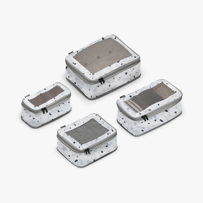 Set of Four / Terrazzo Light Grey