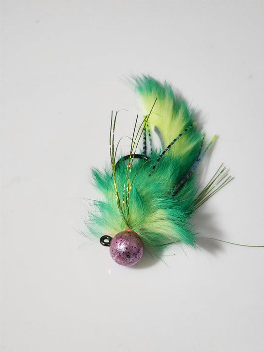 Cotton candy green