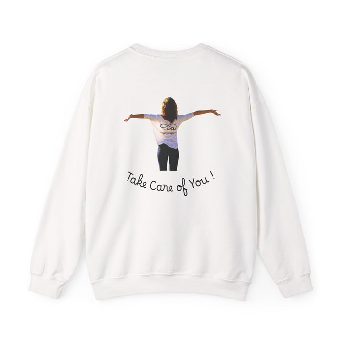 Crewneck Sweatshirt "I (heart) you" — Take Care of You