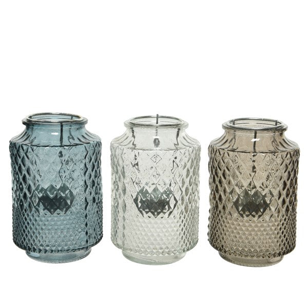 Cut Glass Design Tealight Holders