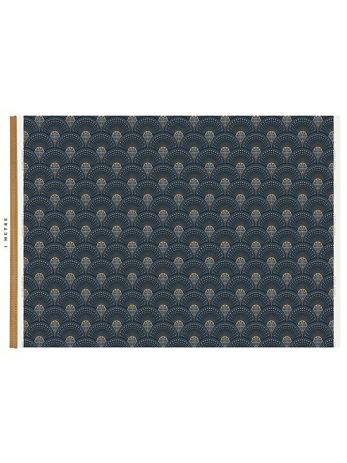 Deco Martini 'Midnight Gold' Recycled Velvet