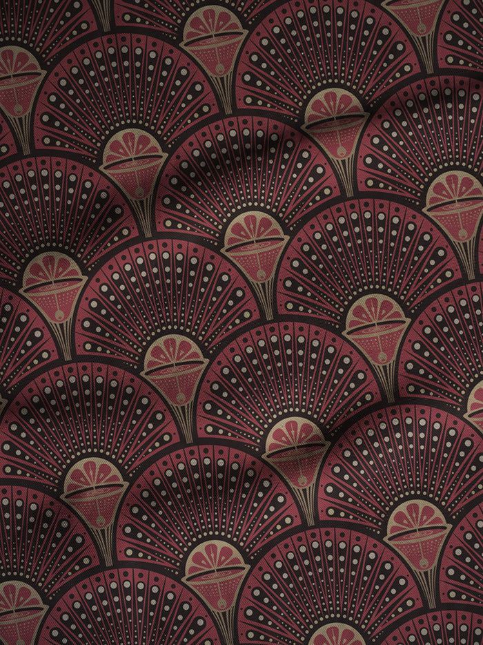 Deco Martini 'Moulin Rouge' Linen Sample