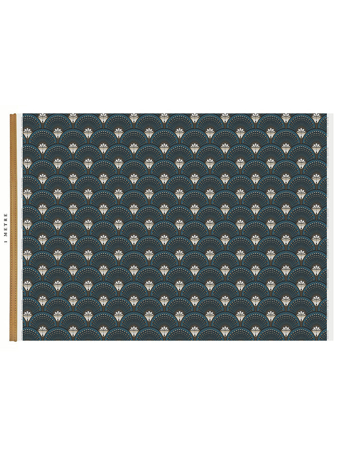 Deco Martini 'Teal' Recycled Velvet