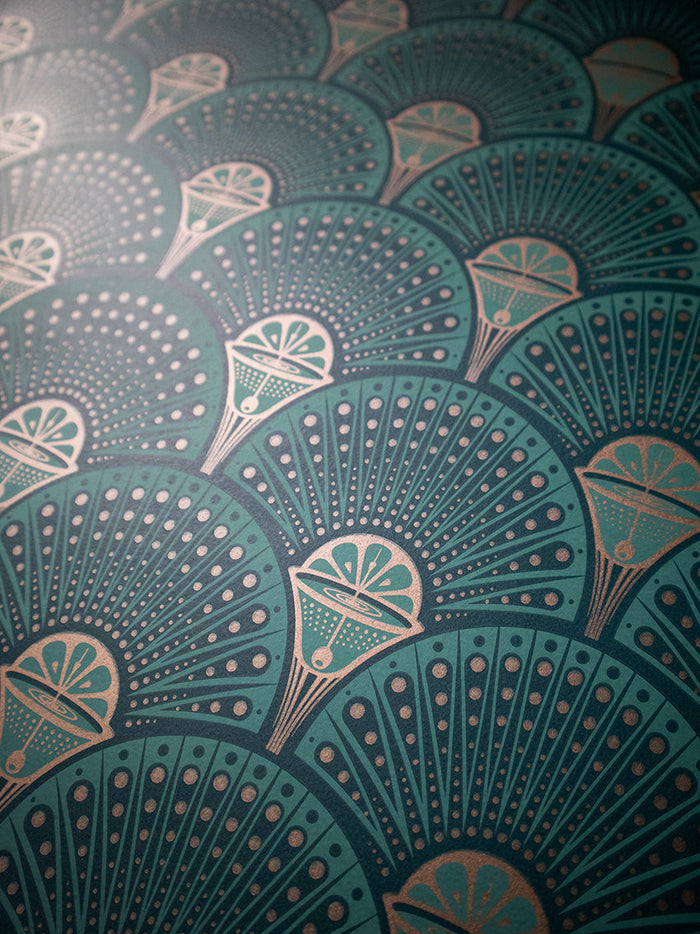 Deco Martini Wallpaper