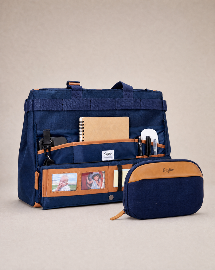 DeskMate Desk Sharing Bag – Portable Organizer for Hot Desking & Shared Offices