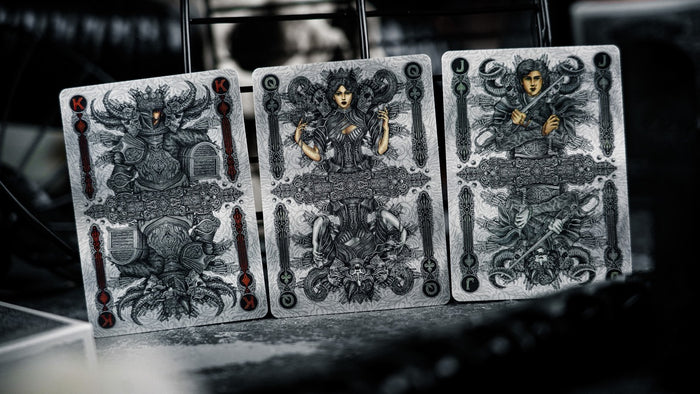Devildom Dark Evil Playing Cards Playing Cards by Ark Playing Cards
