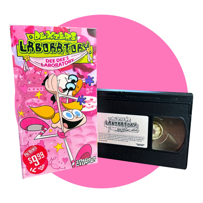 DEXTER'S LABORATORY DEE DEE VHS