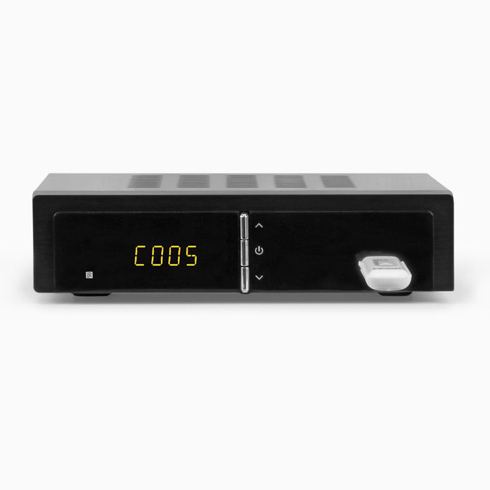 Aluratek Digital TV Converter Box with Digital Video Recorder Front