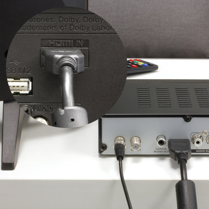 Aluratek Digital TV Converter Box with Digital Video Recorder TV installation