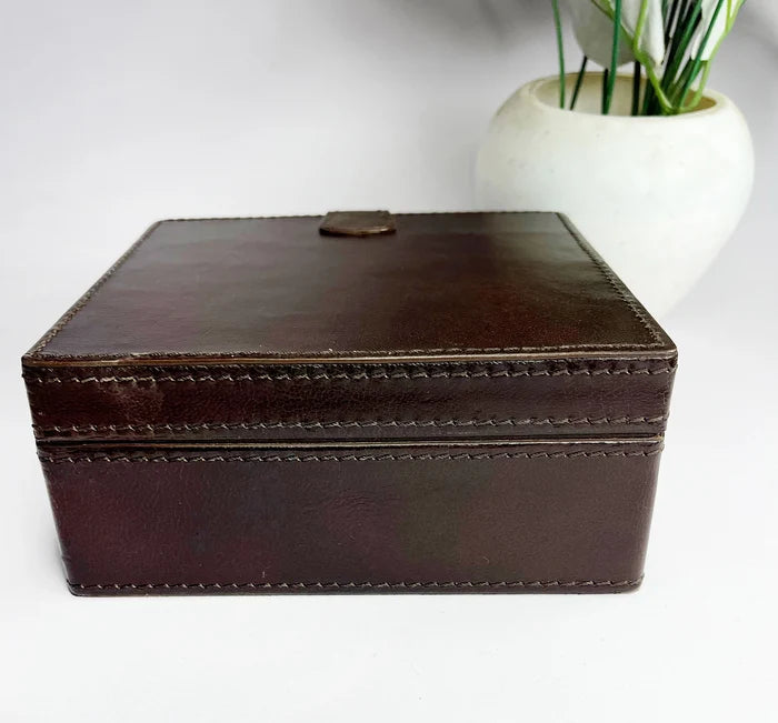 leather jewellery box