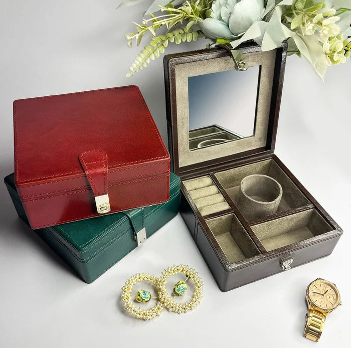 leather jewellery box