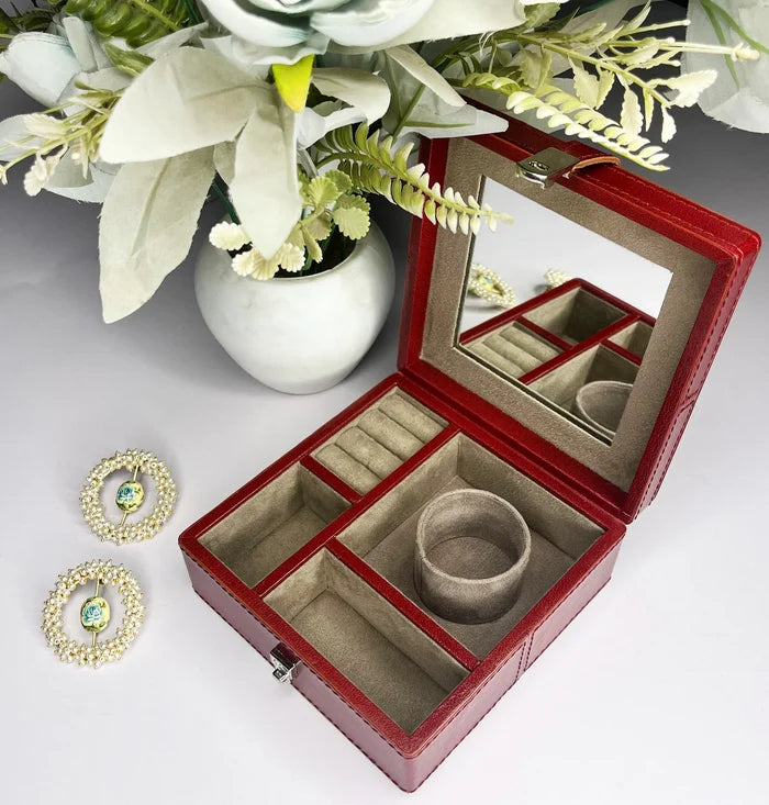leather  box